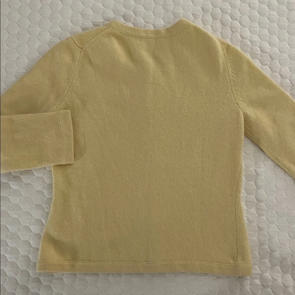 VTG Banana Republic Banana Cream Knit Sweater - M - Picture 4 of 5